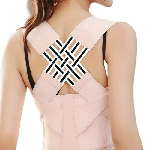 Women's Upper Back Posture Brace - Lattice Design Adjustable