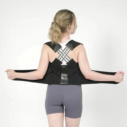 Women's Upper Back Posture Brace - Lattice Design Adjustable
