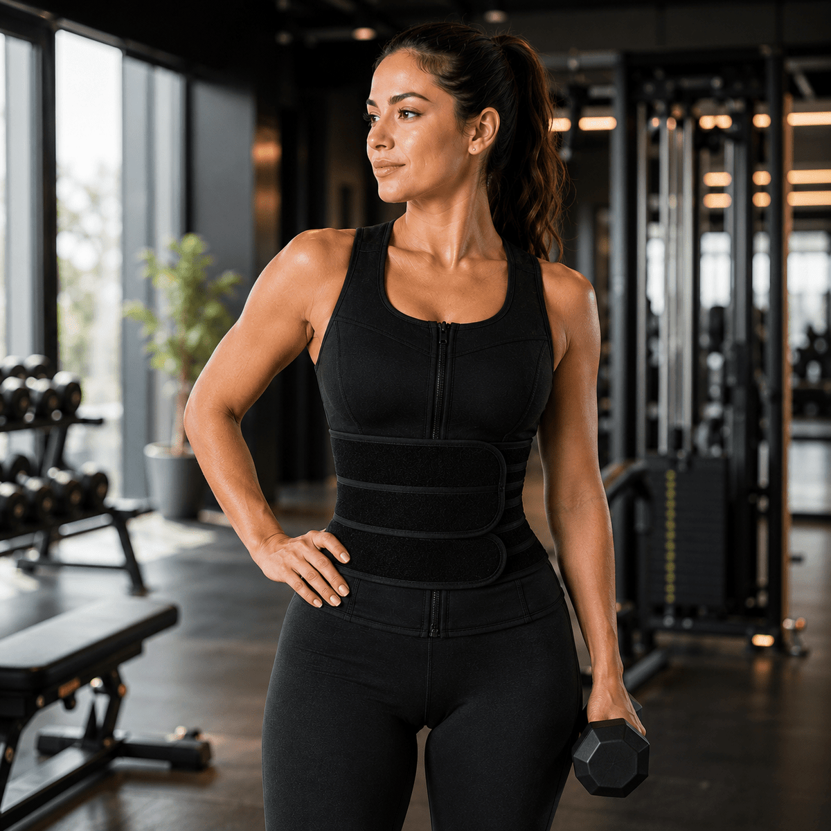 Upper Back & Waist Posture Brace - Clavicle Adjustable Straps