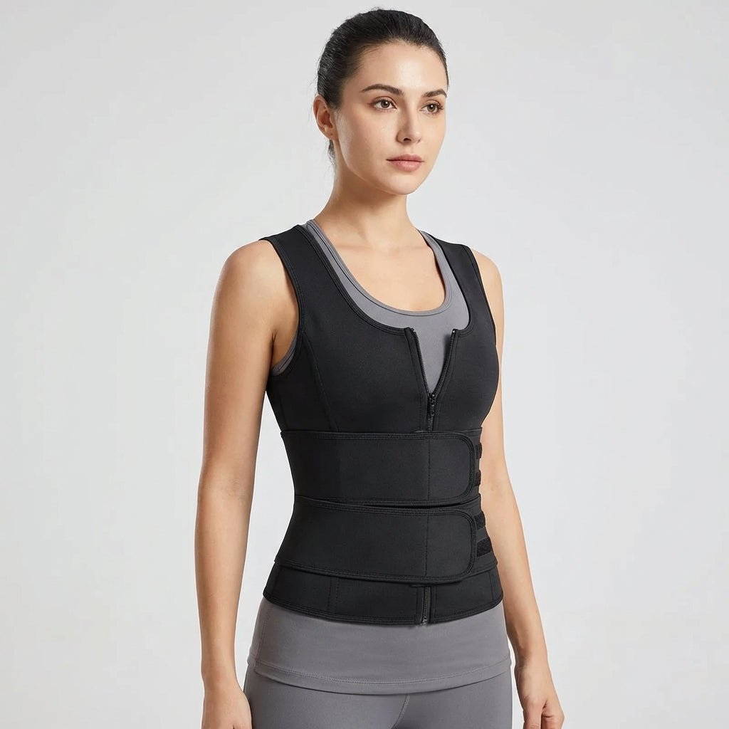 Upper Back & Waist Posture Brace - Clavicle Adjustable Straps