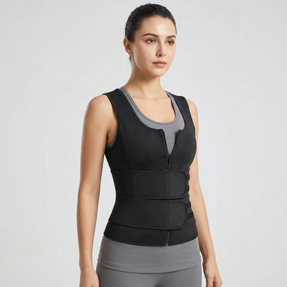 Upper Back & Waist Posture Brace - Clavicle Adjustable Straps