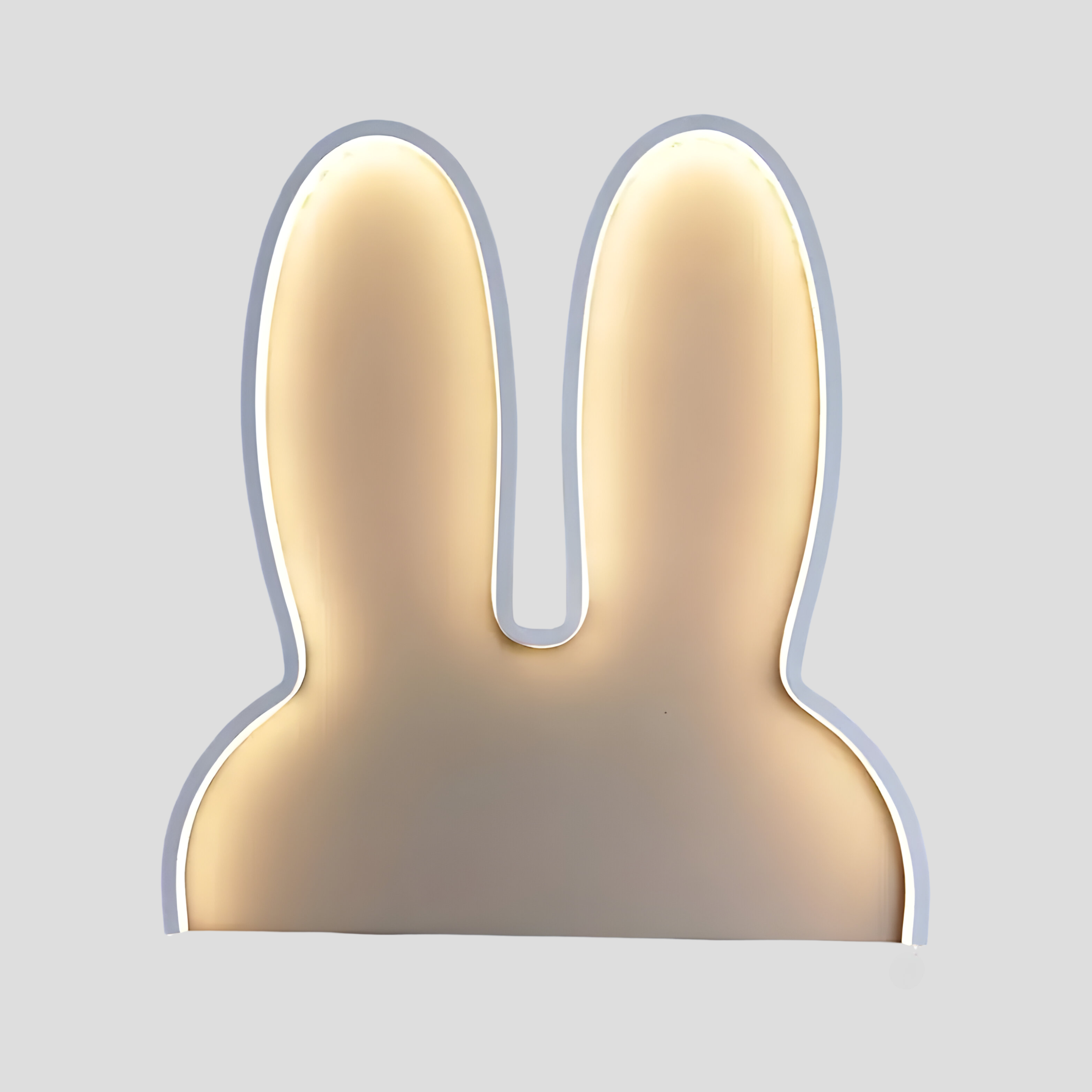 NeonHopper Lampe Néon Lapin Décoratif LED | Éclairage Coloré et Ludique