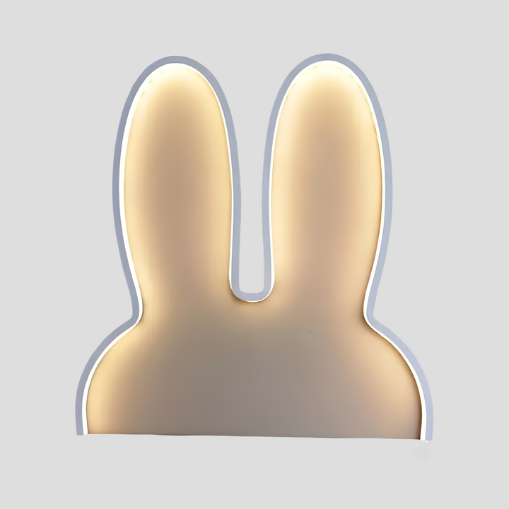NeonHopper Lampe Néon Lapin Décoratif LED | Éclairage Coloré et Ludique