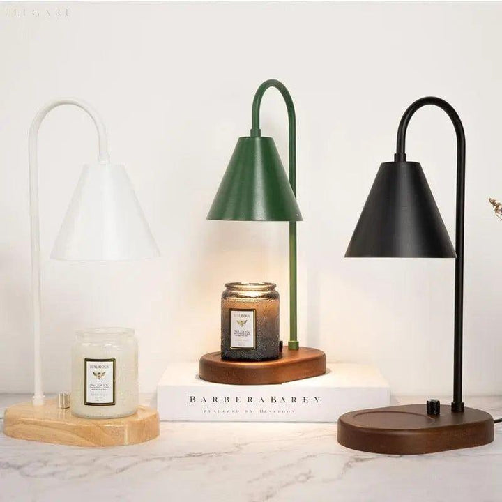 Candal Chauffe-Bougies Électrique Ambiance | Blanc Sécurisé pour Table