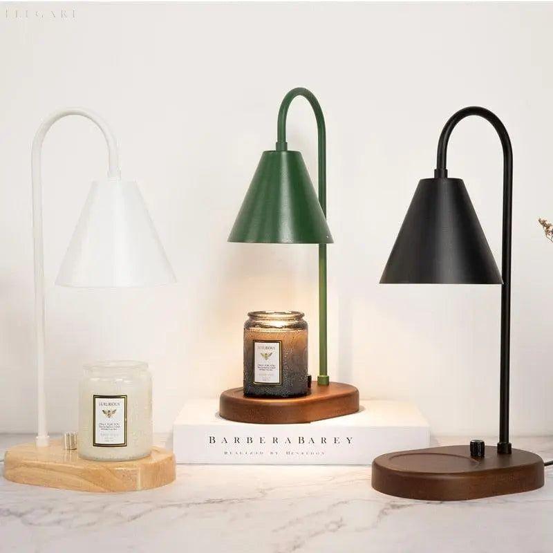 Candal Chauffe-Bougies Électrique Ambiance | Blanc Sécurisé pour Table