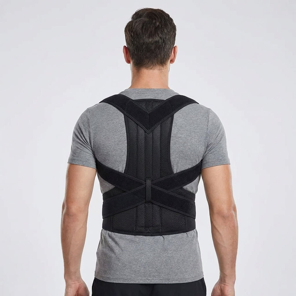 Compact Adjustable Posture Corrector Belt - Discreet Back Support