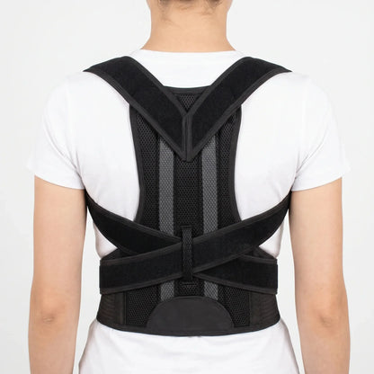 Criss-Cross Wide Back Belt - Mesh Breathable Posture Training
