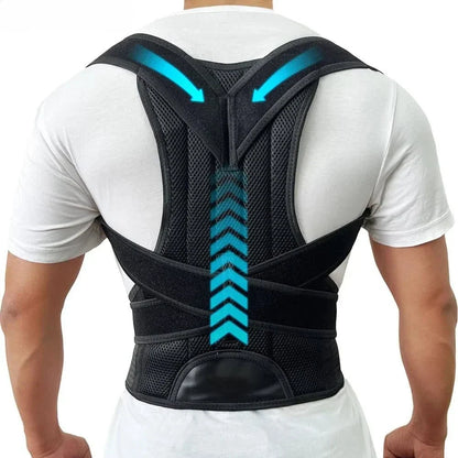 Criss-Cross Wide Back Belt - Mesh Breathable Posture Training