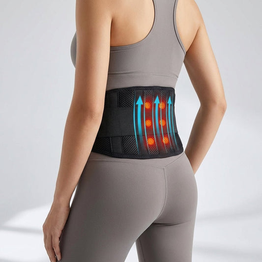 Self-Heating Lumbar Belt - Adjustable Therapeutic Warmth