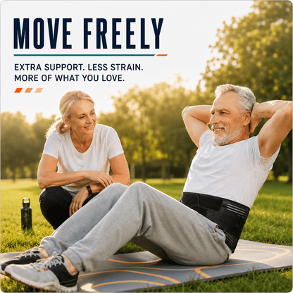 Lumbar Belt - Lower Back Pain Relief & Work Support