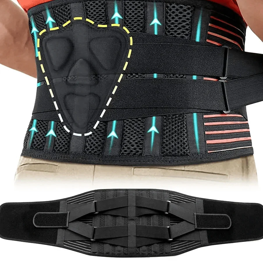 Lumbar Belt - Lower Back Pain Relief & Work Support
