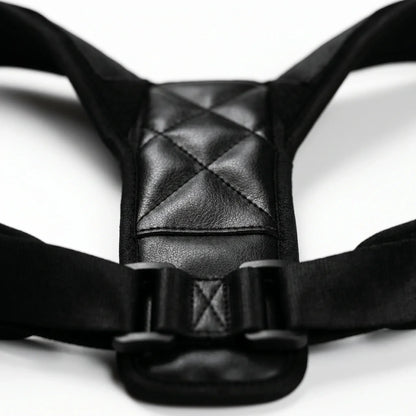 Men's Posture Belt Figure-8 - Breathable Back Panel Office