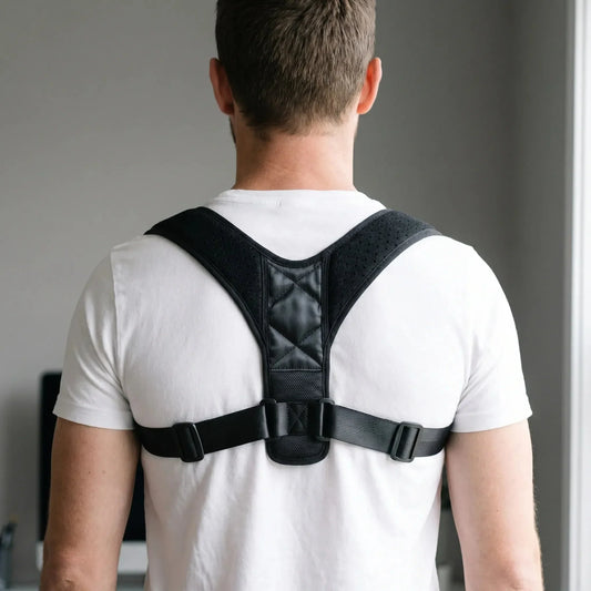Perforated Slim Back Support Belt - Discreet Office Daily Wear