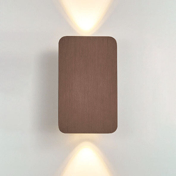 Applique Verre Rectangulaire Nordic 2 Lumières | Blanc Chaud ou Neutre LED