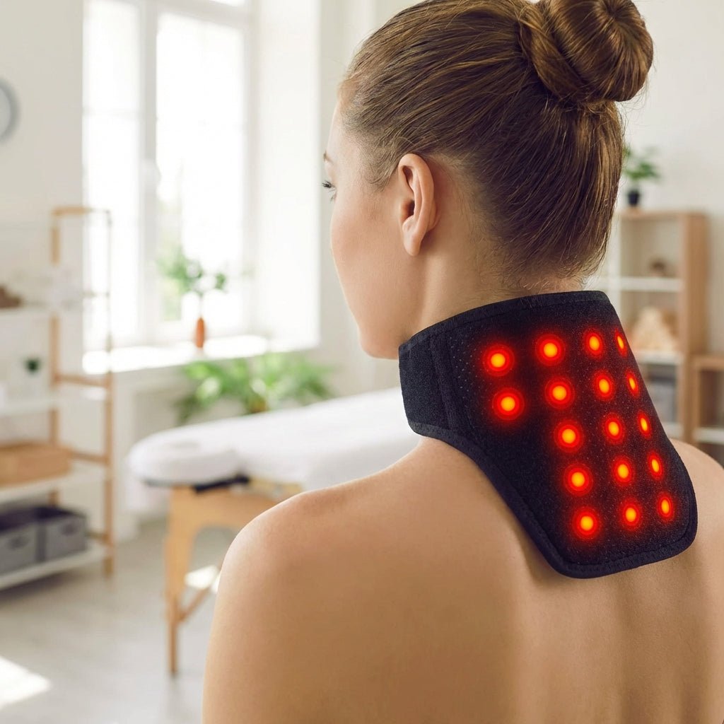 Self-Heating Cervical Collar - Therapeutic Magnets & Relief