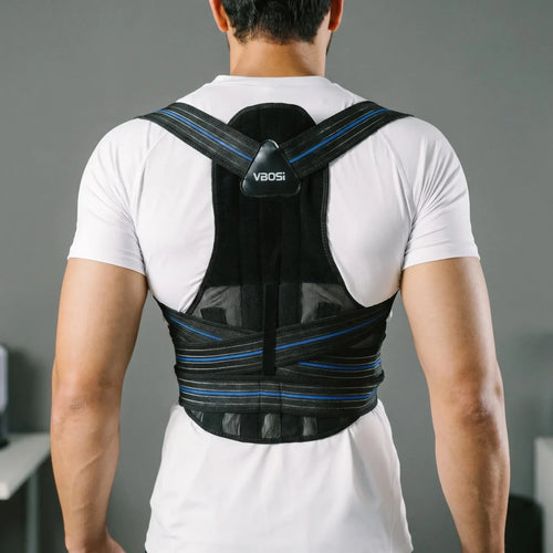Posture Corrector 4 Metal Stays - Mesh Breathable Adjustable Straps