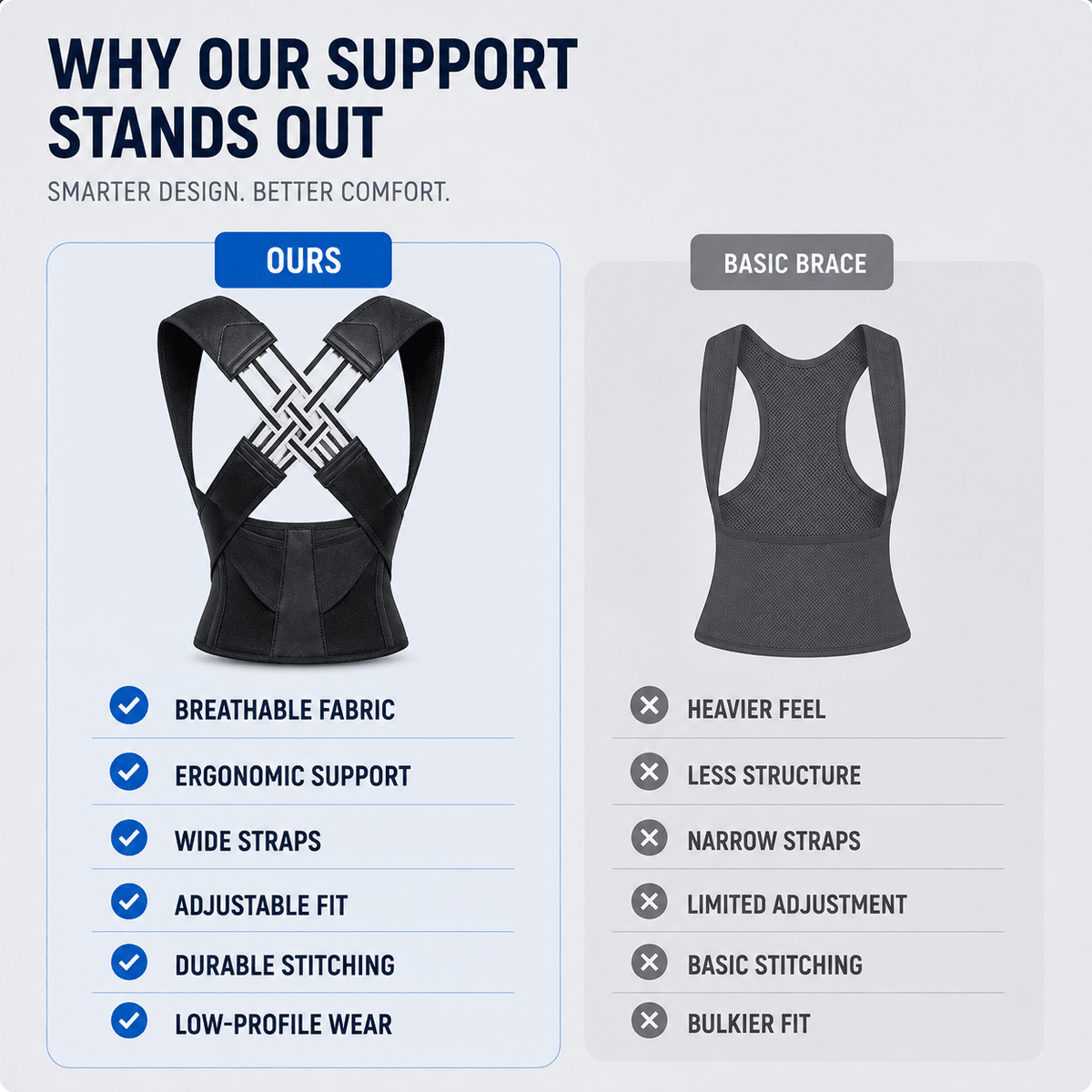 Full Back Posture Corrector - Pain Relief & Rehabilitation