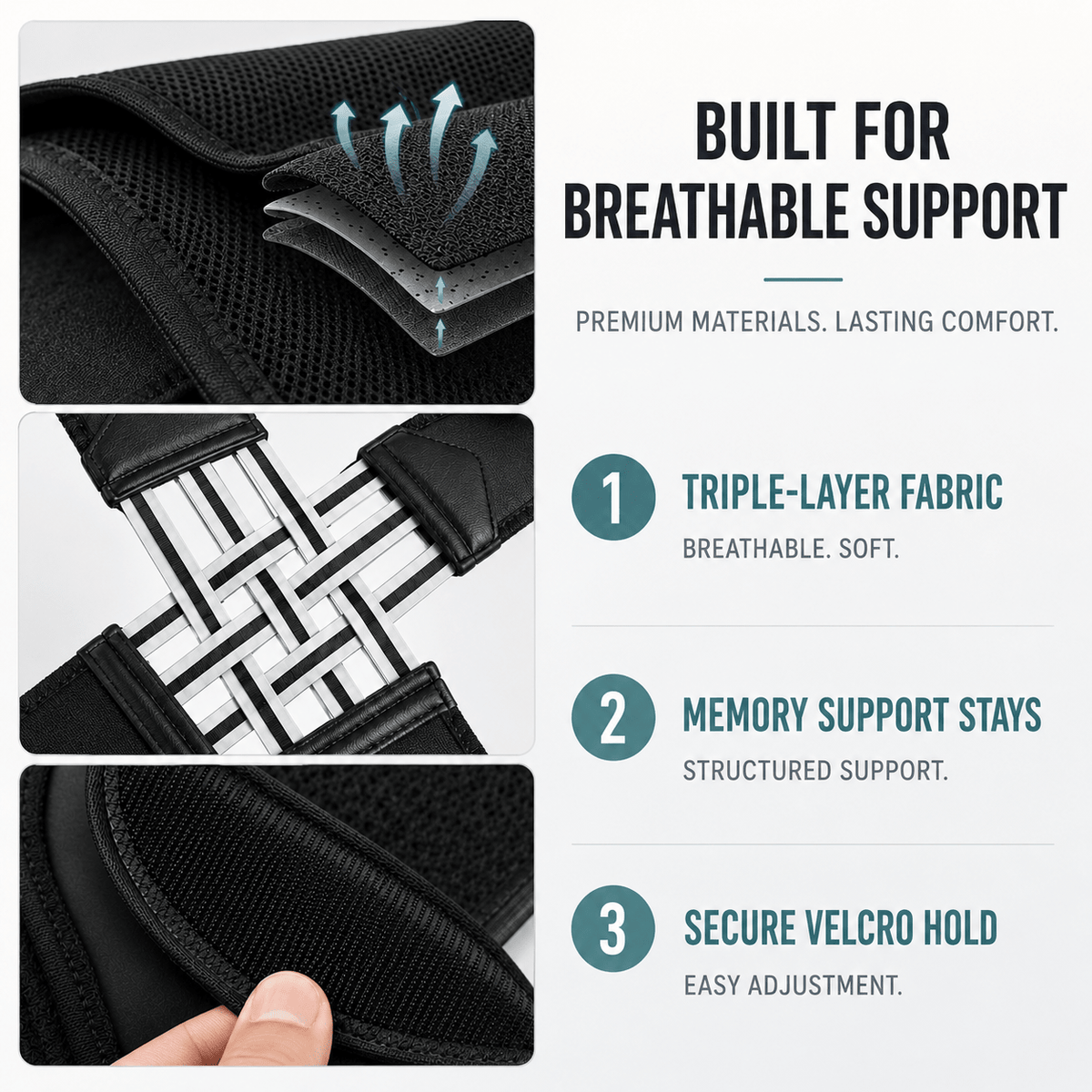 Women's & Student Back Posture Corrector - Adjustable Light