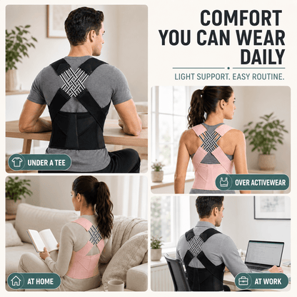 Women's & Student Back Posture Corrector - Adjustable Light