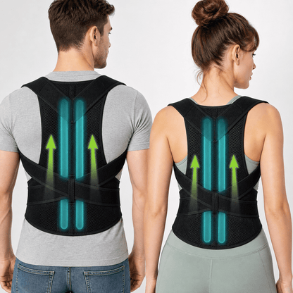 Back Posture & Lumbar Support Corrector - Unisex Adjustable