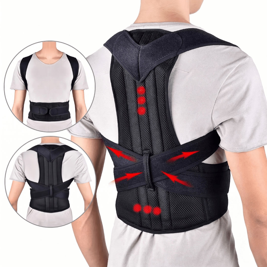 Back Posture & Lumbar Support Corrector - Unisex Adjustable