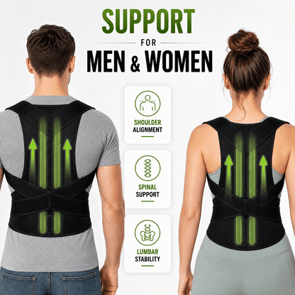 Back Posture & Lumbar Support Corrector - Unisex Adjustable