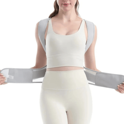 Adjustable Upper Back Posture Corrector - Light Discreet Daily