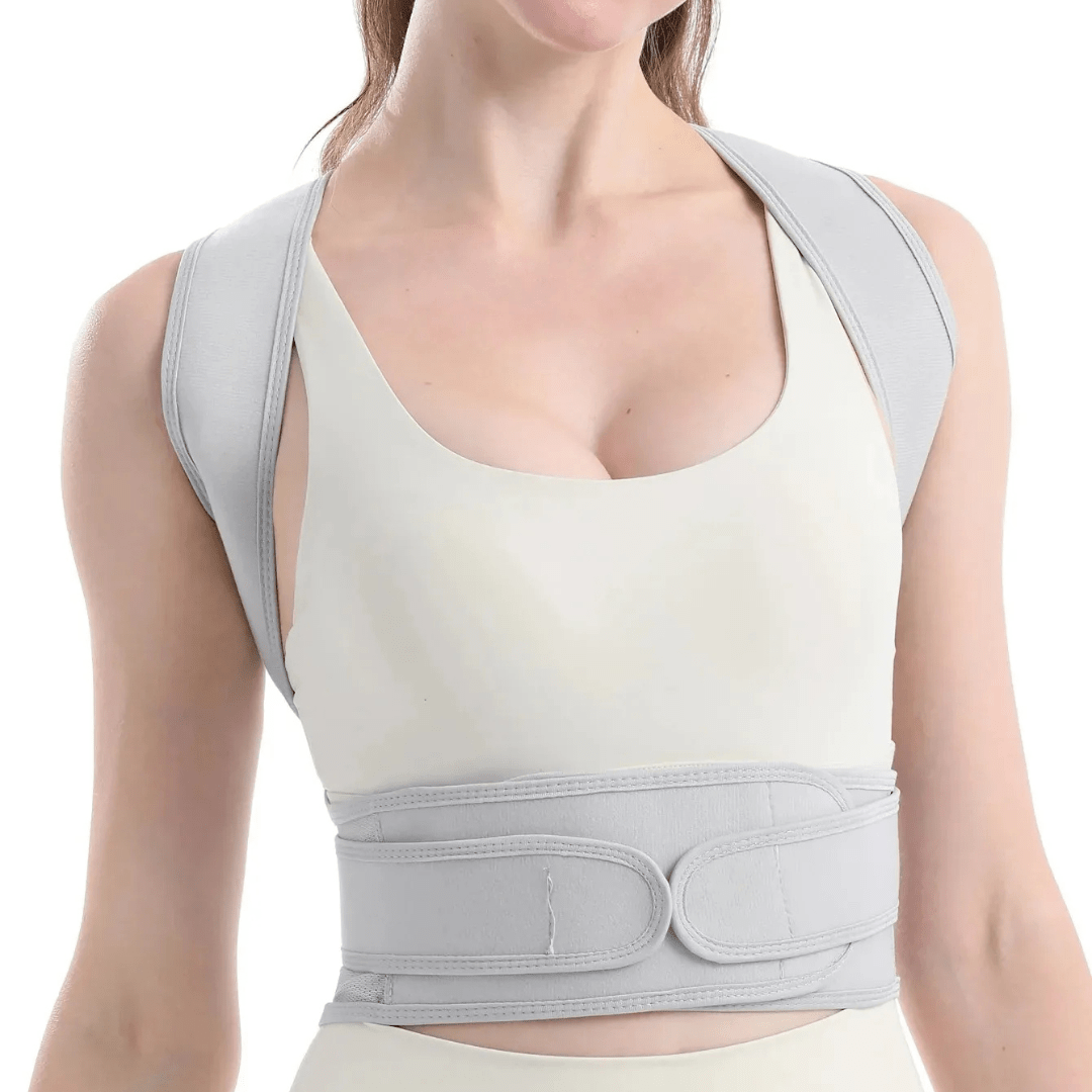 Adjustable Upper Back Posture Corrector - Light Discreet Daily