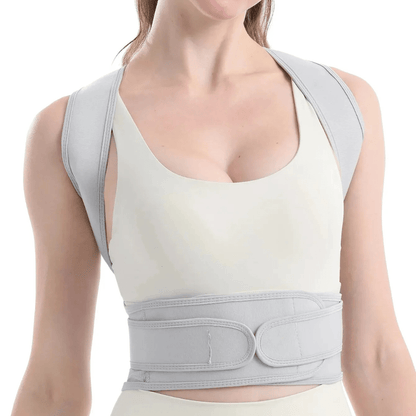Adjustable Upper Back Posture Corrector - Light Discreet Daily