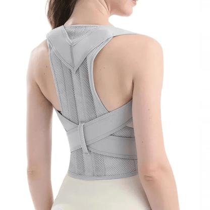 Adjustable Upper Back Posture Corrector - Light Discreet Daily