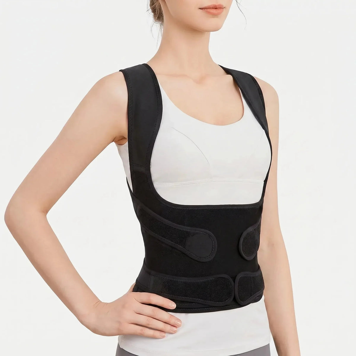 Women's Posture Corrector Mesh Rigid Wraparound - Office & Rehabilitation