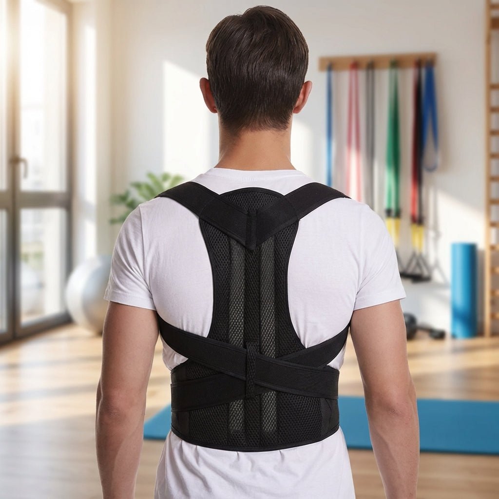 Premium Adjustable Posture Corrector - Men & Women Reinforced Support