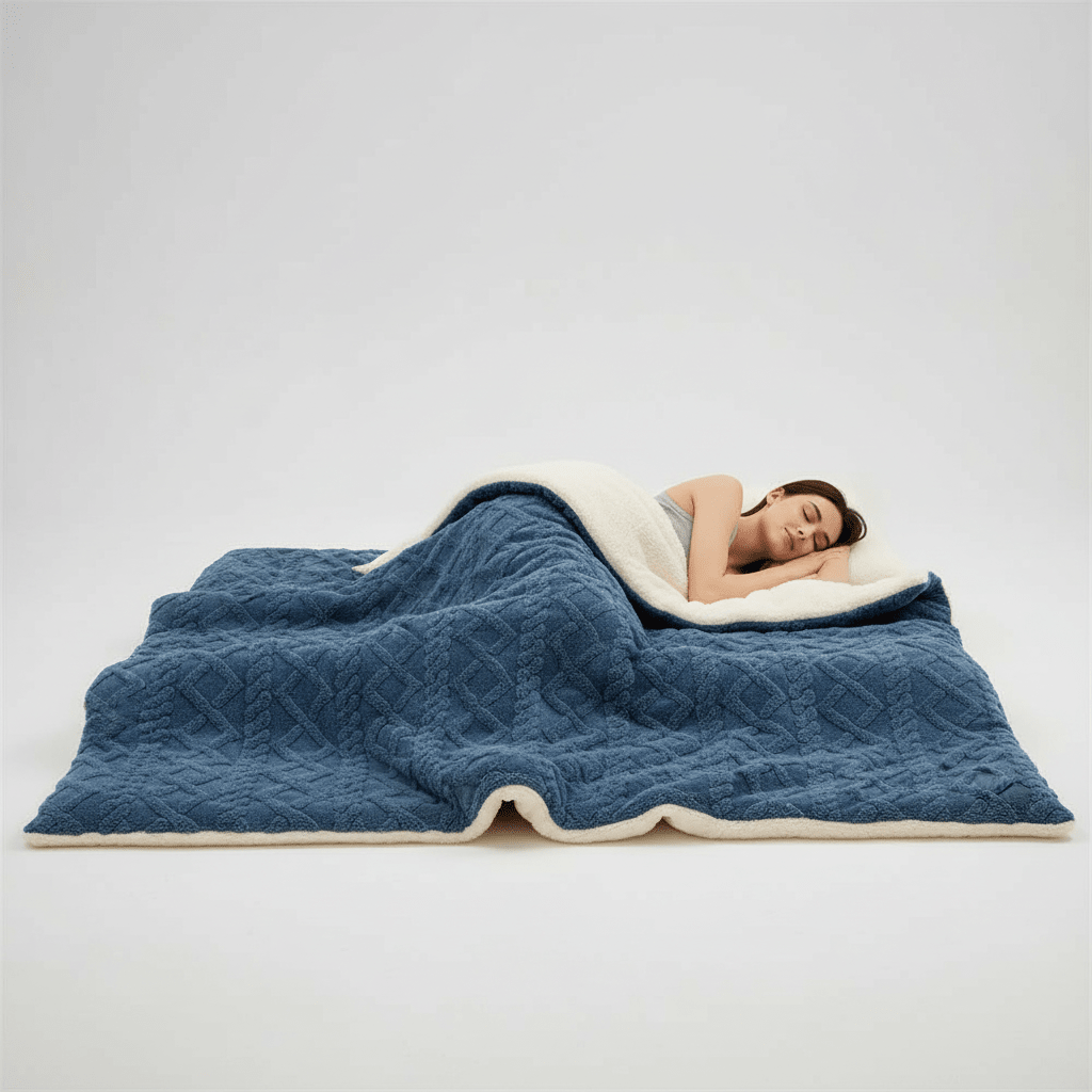 Plush Reversible Thick Duvet - Premium All-Season Bed Comfort