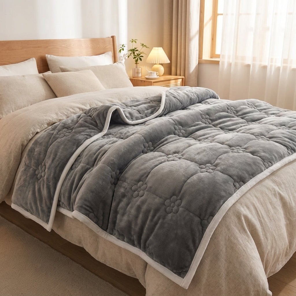 Triple-Layer Plush Duvet - Maximum Winter Warmth Premium