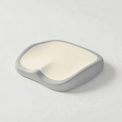 Thick Office Cushion with Coccyx Cutout - Double Curve Long Sitting