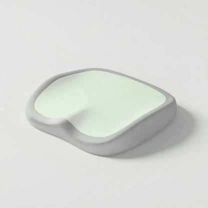 Thick Office Cushion with Coccyx Cutout - Double Curve Long Sitting
