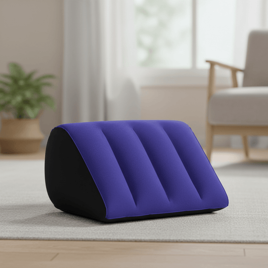 Inflatable Lumbar Wedge Cushion - Lower Back Travel Support