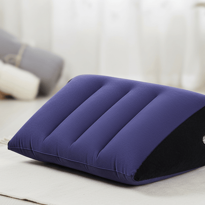 Inflatable Wedge Cushion - Travel & Home Lumbar Support & Rest