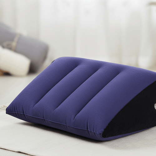 Inflatable Wedge Cushion - Travel & Home Lumbar Support & Rest