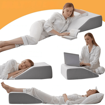 Leg Elevation Foam Wedge 20cm - Circulation & Rest Support