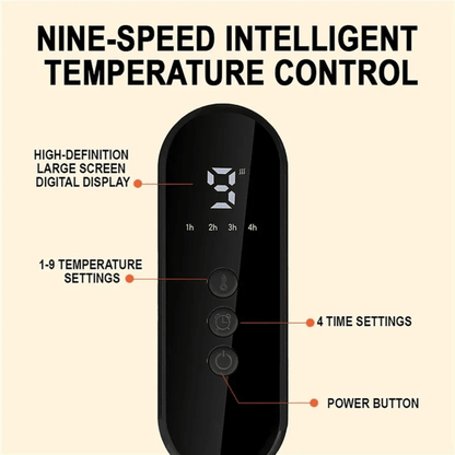 Electric Heating Pad - Targeted Shoulder & Back Pain Relief