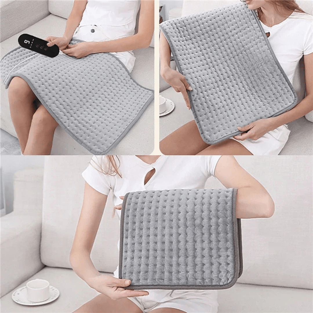 Electric Heating Pad - Targeted Shoulder & Back Pain Relief