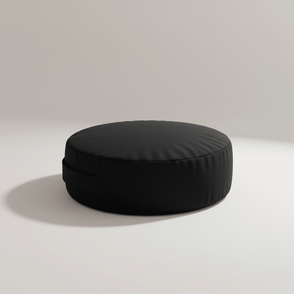 Portable Round 33cm Meditation Cushion - Practice Anywhere