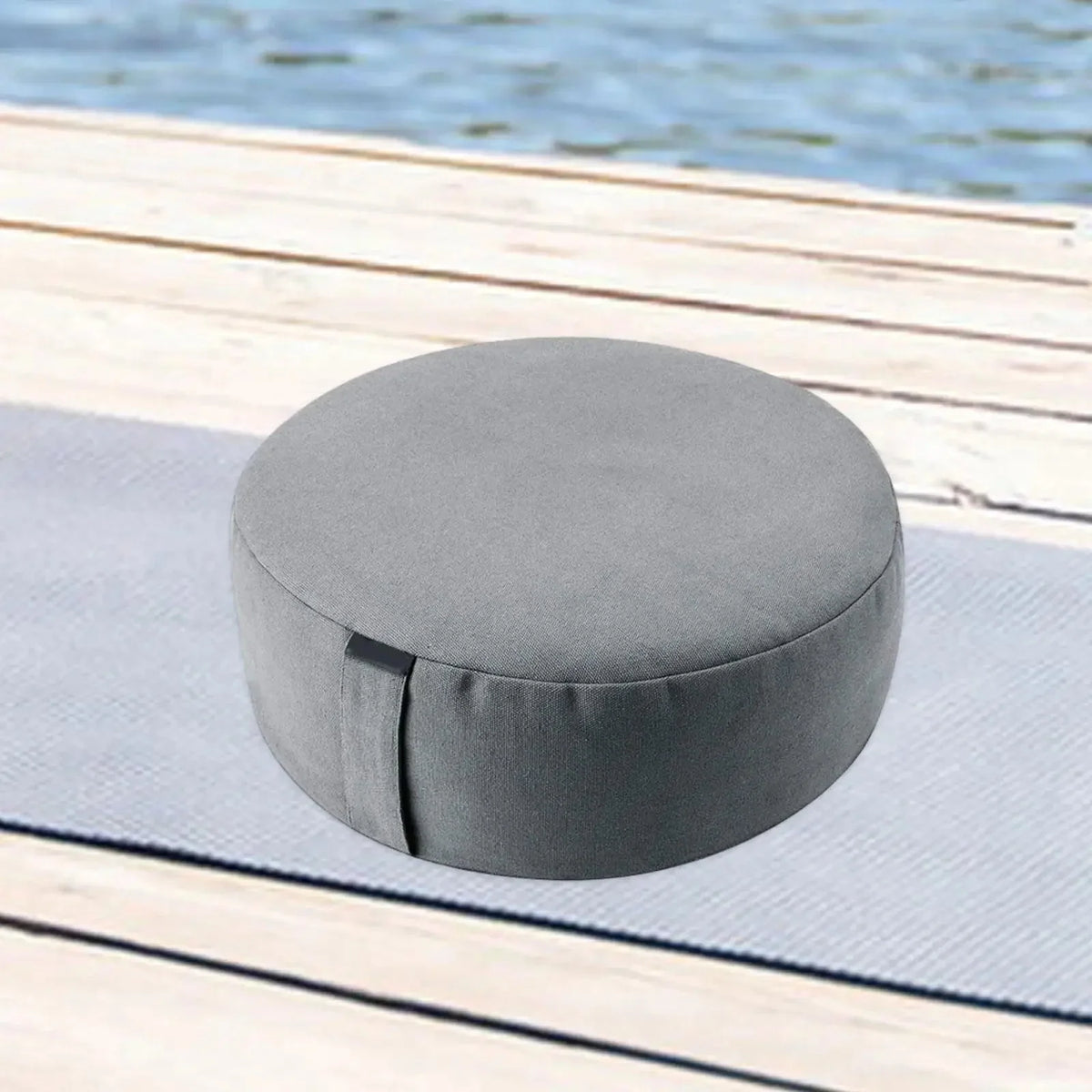 Portable Round 33cm Meditation Cushion - Practice Anywhere