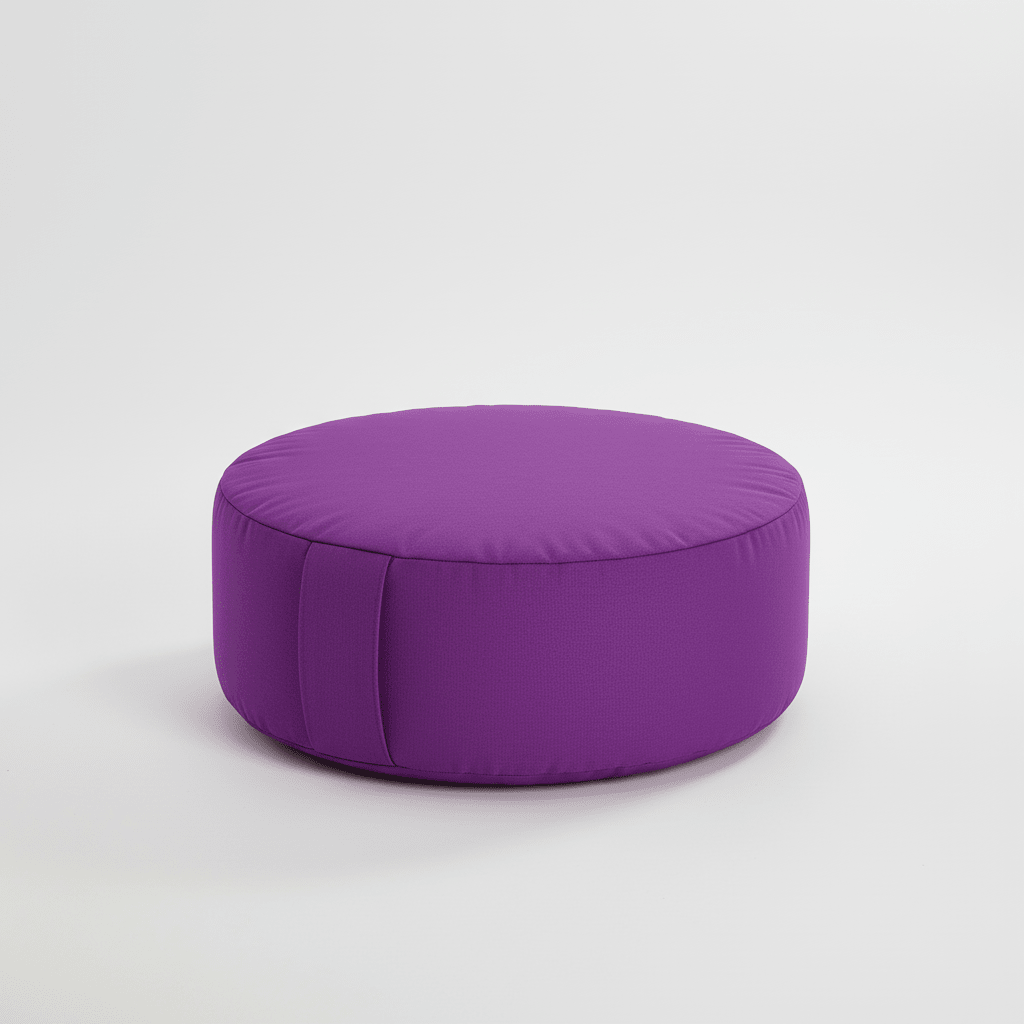 Portable Round 33cm Meditation Cushion - Practice Anywhere