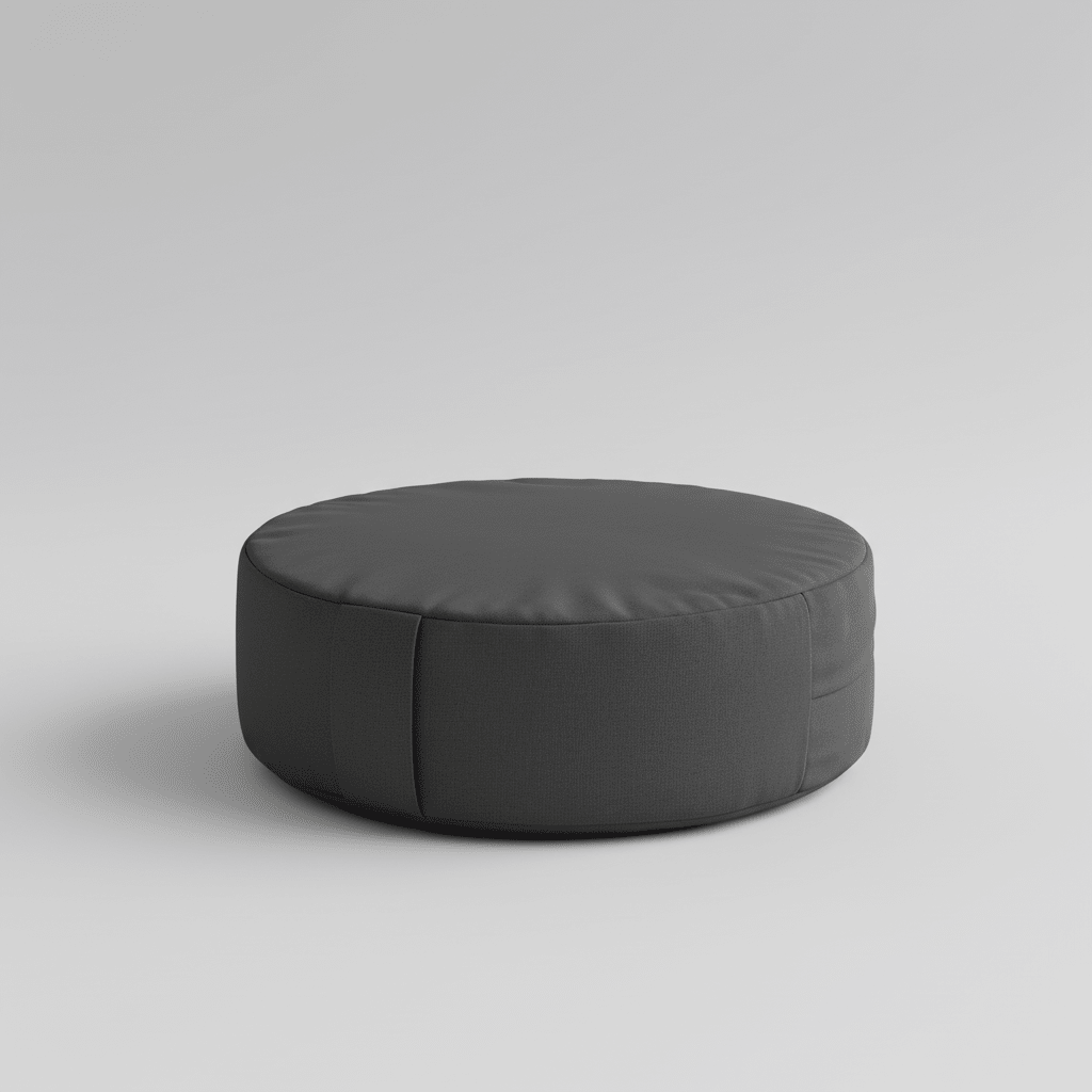 Portable Round 33cm Meditation Cushion - Practice Anywhere