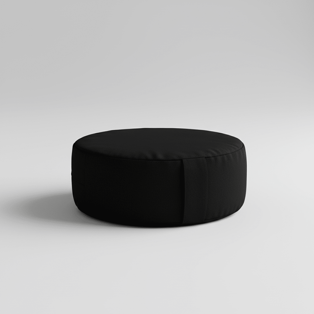 Portable Round 33cm Meditation Cushion - Practice Anywhere