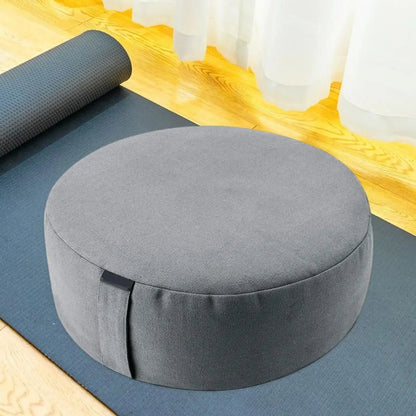 Portable Round 33cm Meditation Cushion - Practice Anywhere