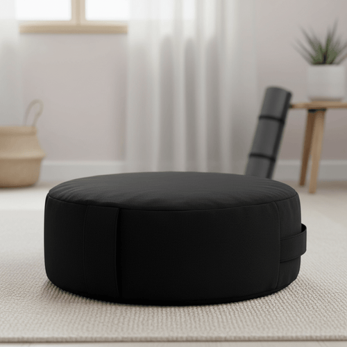 Portable Round 33cm Meditation Cushion - Practice Anywhere
