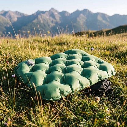 Welded Matrix Inflatable Cushion - Water-Repellent Travel & Plane